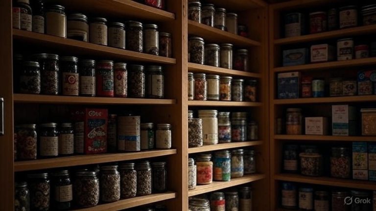 how to organize kitchen pantry