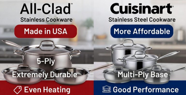 All Clad vs Cuisinart