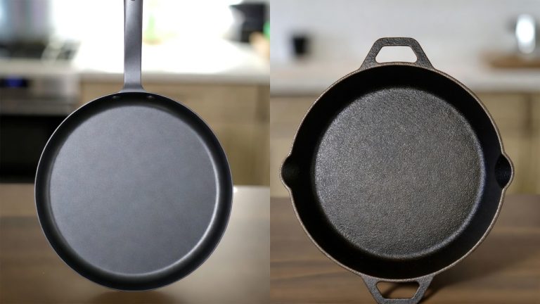 Carbon Steel Pan vs Cast Iron