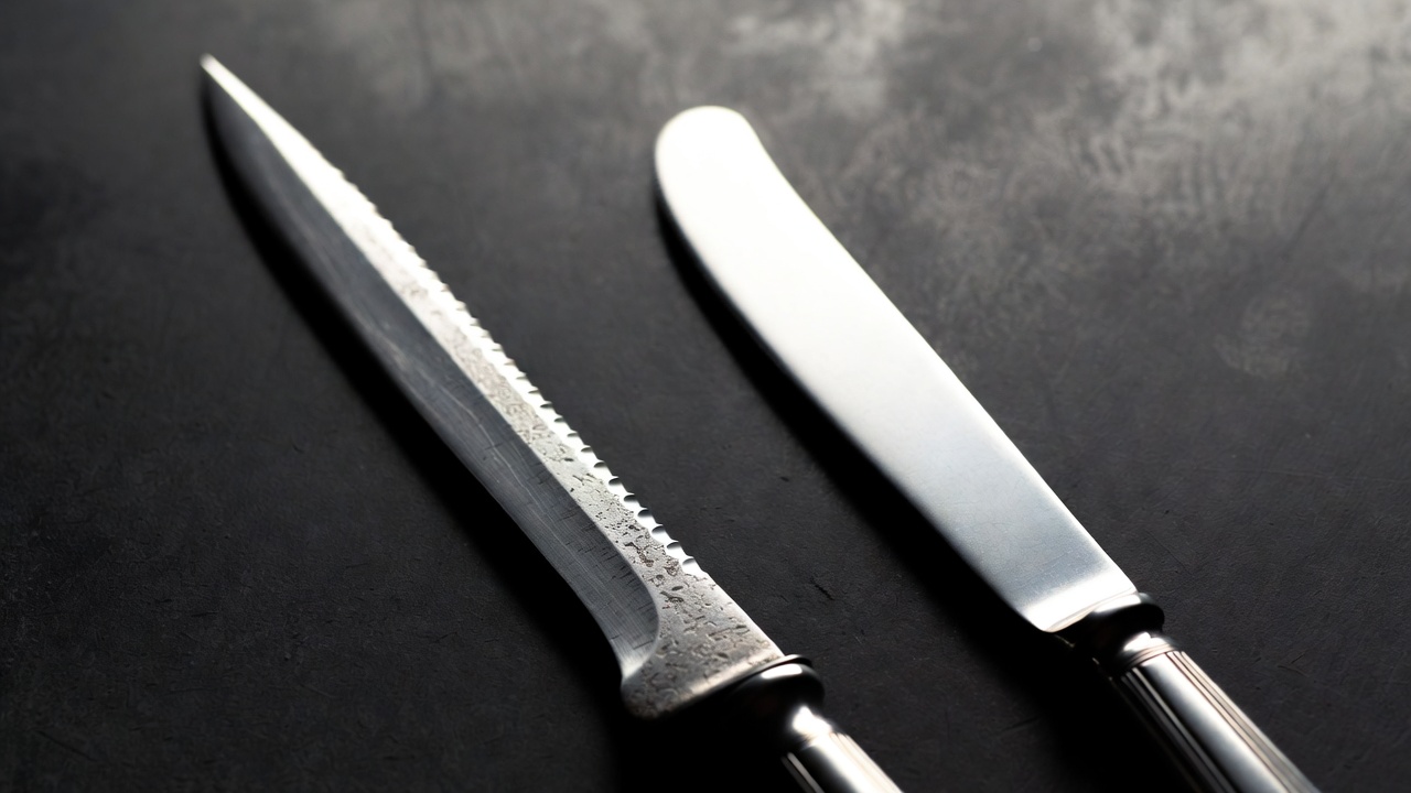 Fish Knife vs Butter Knife