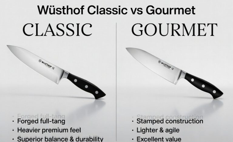 wusthof classic vs gourmet