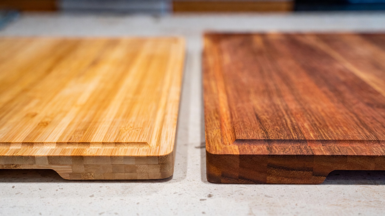 bamboo vs wood cutting board