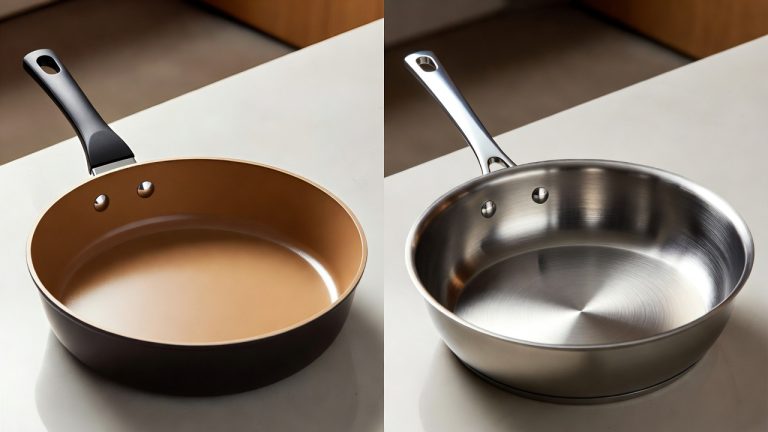 ceramic vs steel pans