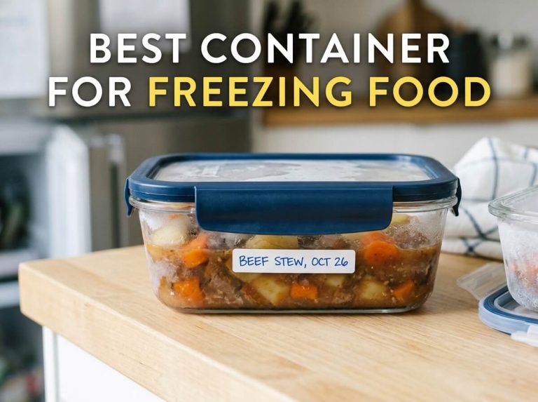 Best Container for Freezing