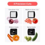 Fullstar Vegetable Chopper Spiralizer Slicer